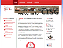 Tablet Screenshot of cisg.net